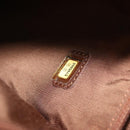 CHANEL Shoulder Bag Leather Gold CC Auth 140488-21