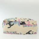 CHANEL New Travel Line Bag Canvas Hawaii Limited White Silver CC Auth 140490-10