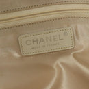 CHANEL New Travel Line Bag Canvas Hawaii Limited White Silver CC Auth 140490-16