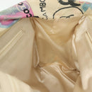 CHANEL New Travel Line Bag Canvas Hawaii Limited White Silver CC Auth 140490-18