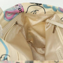CHANEL New Travel Line Bag Canvas Hawaii Limited White Silver CC Auth 140490-20