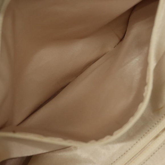 CHANEL New Travel Line Bag Canvas Hawaii Limited White Silver CC Auth 140490