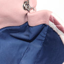 CHANEL Matelasse Chain Bag Knitted Fabrics 2way Pink Silver CC Auth 140495M-27