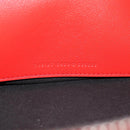 BALENCIAGA 4X4 Hand Bag Leather 2way Red Silver 748197 Auth 140502SAM-11