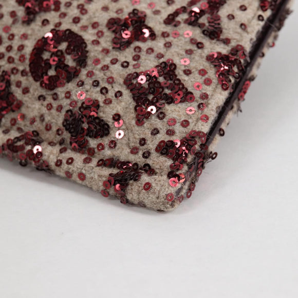 LOUIS VUITTON Monogram Sunshine Express Clutch Bag Bordeaux LV Auth 140504V