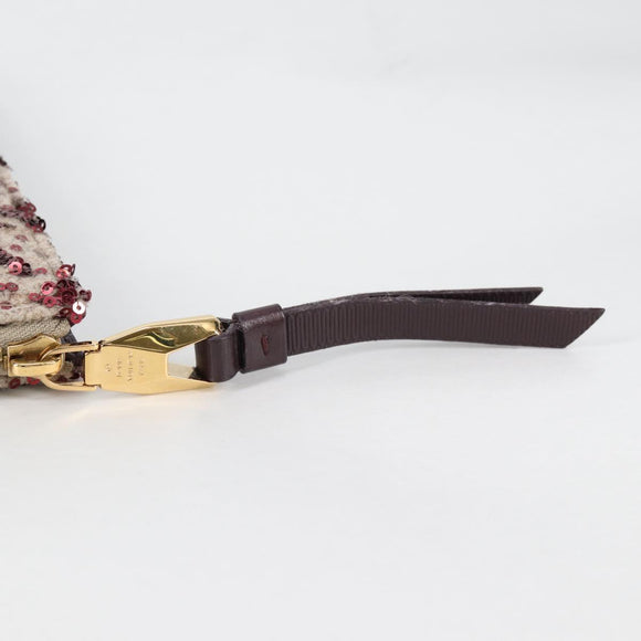 LOUIS VUITTON Monogram Sunshine Express Clutch Bag Bordeaux LV Auth 140504V