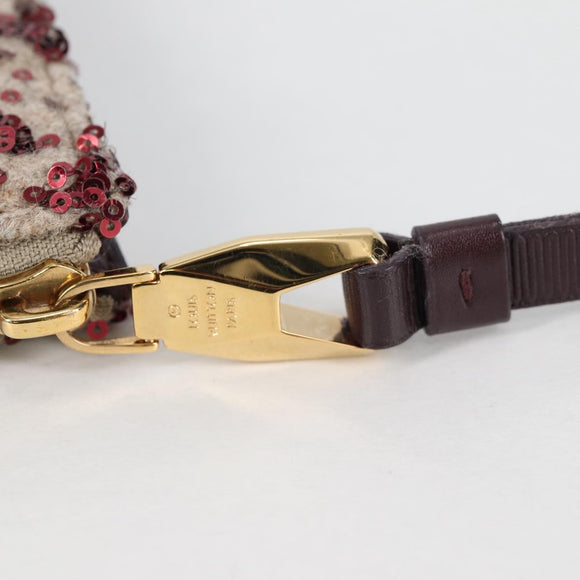 LOUIS VUITTON Monogram Sunshine Express Clutch Bag Bordeaux LV Auth 140504V