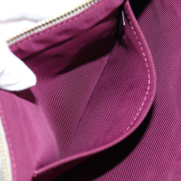 LOUIS VUITTON Monogram Sunshine Express Clutch Bag Bordeaux LV Auth 140504V