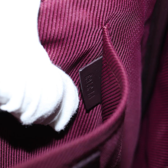 LOUIS VUITTON Monogram Sunshine Express Clutch Bag Bordeaux LV Auth 140504V