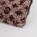 LOUIS VUITTON Monogram Sunshine Express Clutch Bag Bordeaux LV Auth 140504V-14