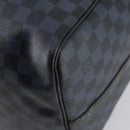 LOUIS VUITTON Damier Cobalt Keepall Bandouliere 55 Boston Bag N41356 Auth 140505-18