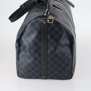 LOUIS VUITTON Damier Cobalt Keepall Bandouliere 55 Boston Bag N41356 Auth 140505-3