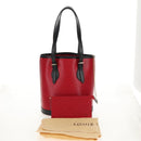 LOUIS VUITTON Epi Bucket PM Shoulder Bag SPO Red Black LV Auth 140506V-12