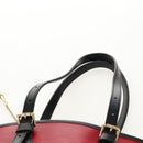 LOUIS VUITTON Epi Bucket PM Shoulder Bag SPO Red Black LV Auth 140506V-14