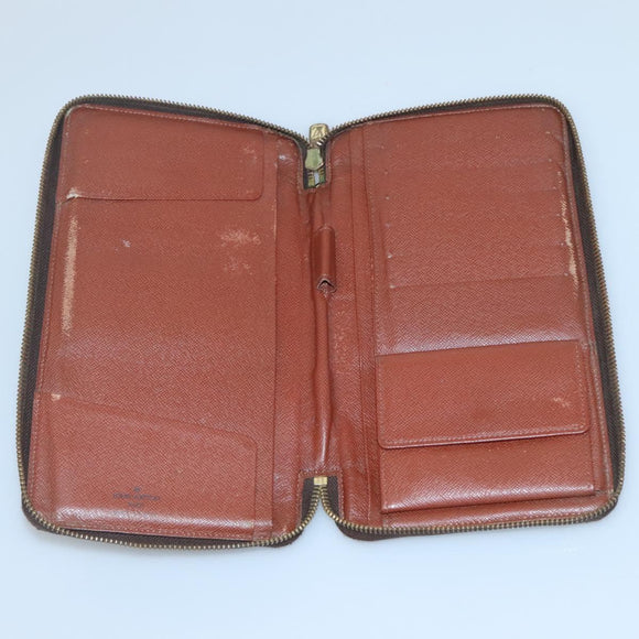 LOUIS VUITTON Monogram Organizer De Voyage Travel Case M60120 LV Auth 140511