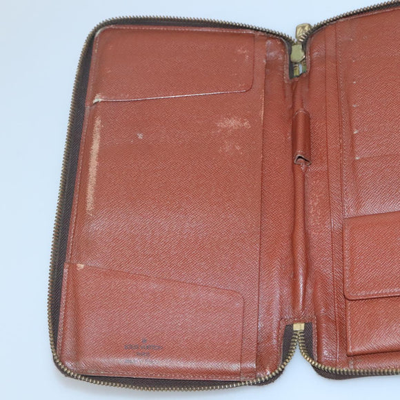 LOUIS VUITTON Monogram Organizer De Voyage Travel Case M60120 LV Auth 140511