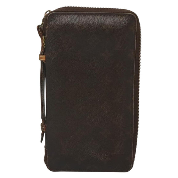 LOUIS VUITTON Monogram Organizer De Voyage Travel Case M60120 LV Auth 140511