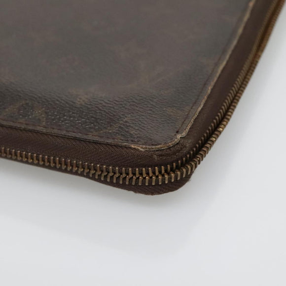 LOUIS VUITTON Monogram Organizer De Voyage Travel Case M60120 LV Auth 140511