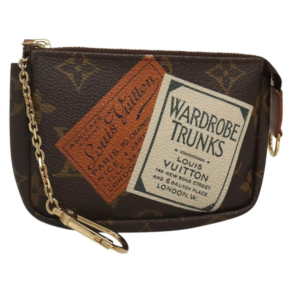 LOUIS VUITTON Monogram Trousse Cre Pouch M63800 LV Auth 140512