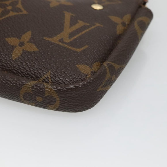 LOUIS VUITTON Monogram Trousse Cre Pouch M63800 LV Auth 140512