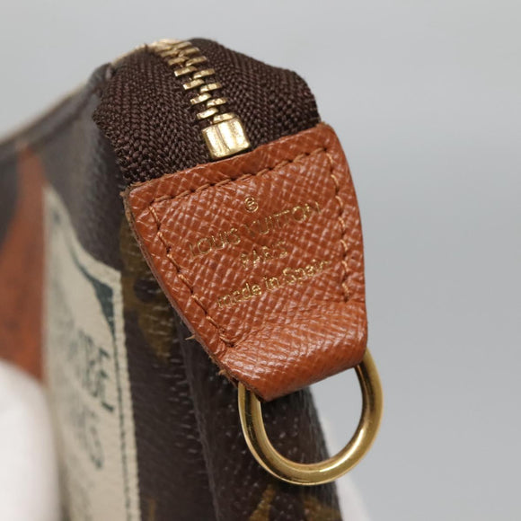 LOUIS VUITTON Monogram Trousse Cre Pouch M63800 LV Auth 140512