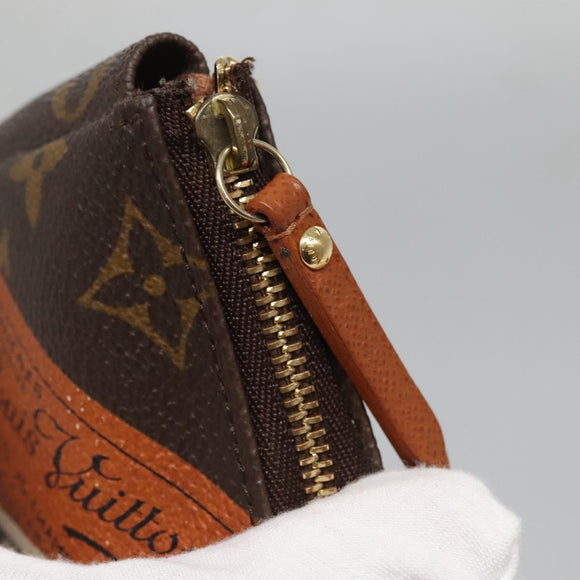 LOUIS VUITTON Monogram Trousse Cre Pouch M63800 LV Auth 140512