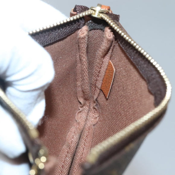 LOUIS VUITTON Monogram Trousse Cre Pouch M63800 LV Auth 140512