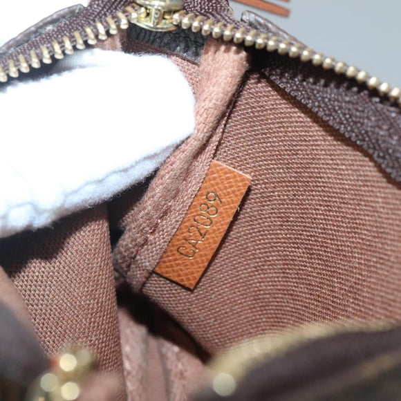 LOUIS VUITTON Monogram Trousse Cre Pouch M63800 LV Auth 140512