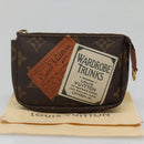 LOUIS VUITTON Monogram Trousse Cre Pouch M63800 LV Auth 140512-19