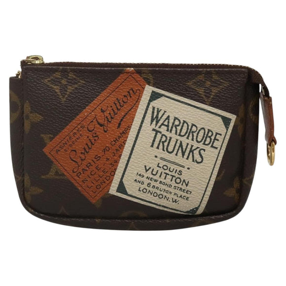 LOUIS VUITTON Monogram Trousse Cre Pouch M63800 LV Auth 140512