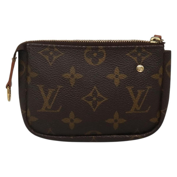 LOUIS VUITTON Monogram Trousse Cre Pouch M63800 LV Auth 140512