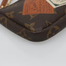 LOUIS VUITTON Monogram Trousse Cre Pouch M63800 LV Auth 140512-9