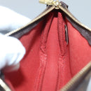 LOUIS VUITTON Damier Ebene Mini Pochette Accessoires Pouch N58009 LV Auth 140513-20