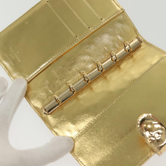 LOUIS VUITTON Monogram Miroir Agenda PM Day Planner Cover R20962 Auth 140514