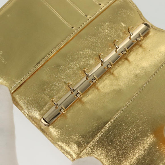 LOUIS VUITTON Monogram Miroir Agenda PM Day Planner Cover R20962 Auth 140514