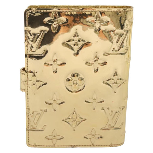 LOUIS VUITTON Monogram Miroir Agenda PM Day Planner Cover R20962 Auth 140514