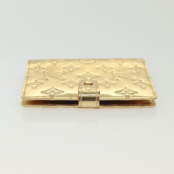 LOUIS VUITTON Monogram Miroir Agenda PM Day Planner Cover R20962 Auth 140514