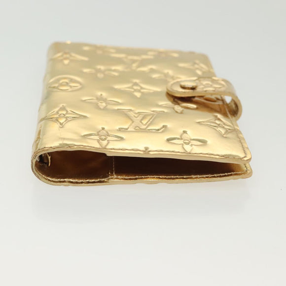 LOUIS VUITTON Monogram Miroir Agenda PM Day Planner Cover R20962 Auth 140514
