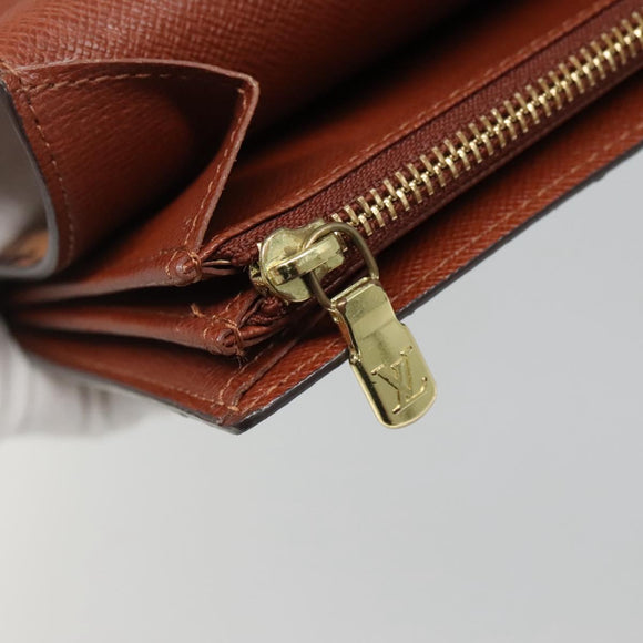 LOUIS VUITTON Graffiti Porte Monnaie Credit Wallet Orange M92190 LV Auth 140515