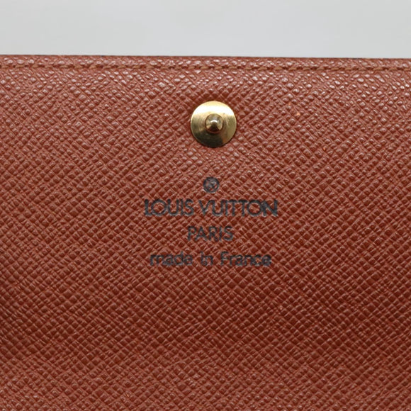 LOUIS VUITTON Graffiti Porte Monnaie Credit Wallet Orange M92190 LV Auth 140515