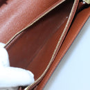 LOUIS VUITTON Graffiti Porte Monnaie Credit Wallet Orange M92190 LV Auth 140515-11