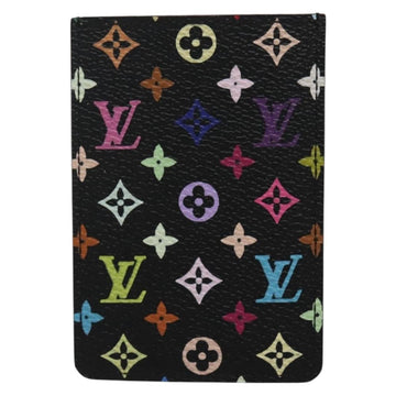 LOUIS VUITTON Monogram Multicolor Etui Miroir Mirror Black M92651 LV Auth 140516 - 0