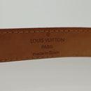 LOUIS VUITTON Monogram Multicolor Ceinture Belt White LV Auth 140518-13
