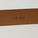 LOUIS VUITTON Monogram Multicolor Ceinture Belt White LV Auth 140518-11