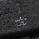 LOUIS VUITTON Damier Graphite Illustre Zippy Organizer Wallet N63002 Auth 140524-21