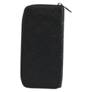 LOUIS VUITTON Monogram Empreinte Zippy Portemonnee Zwart M61864 LV Auth 140525-2