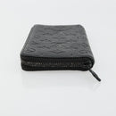 LOUIS VUITTON Monogram Empreinte Zippy Portemonnee Zwart M61864 LV Auth 140525-5