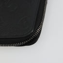LOUIS VUITTON Monogram Empreinte Zippy Portemonnee Zwart M61864 LV Auth 140525-7