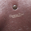 Christian Dior Trotter Canvas Shoulder Bag Brown Gold Auth 140545-17