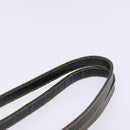 Christian Dior Trotter Canvas Tote Bag Navy Silver Auth 140546-8